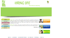 Desktop Screenshot of hiringlife.com